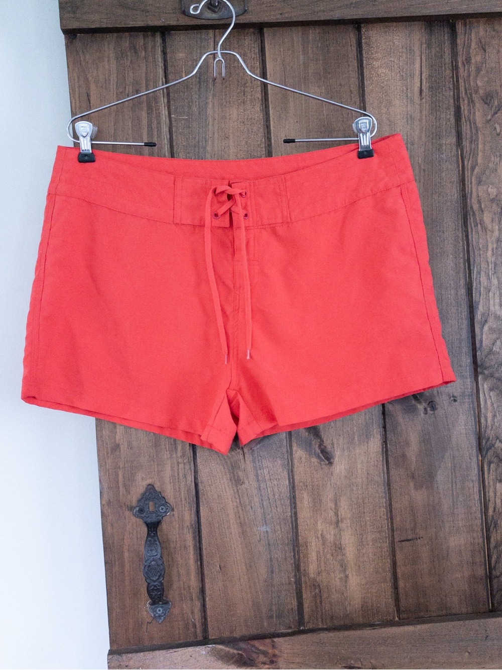 Island Escape Pink Board Shorts Surf Swim Size 12 Large